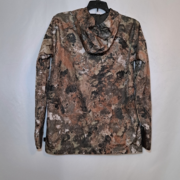 All in Motion Camouflage Jacket Size Boys 16 Raincoat Fishing Hunting - Picture 2 of 8